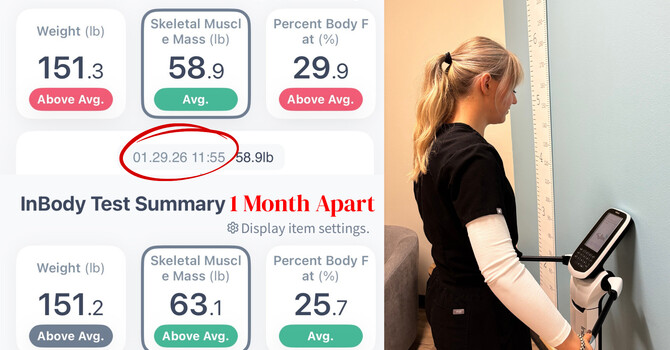 My love for the InBody as a data tool for your health...