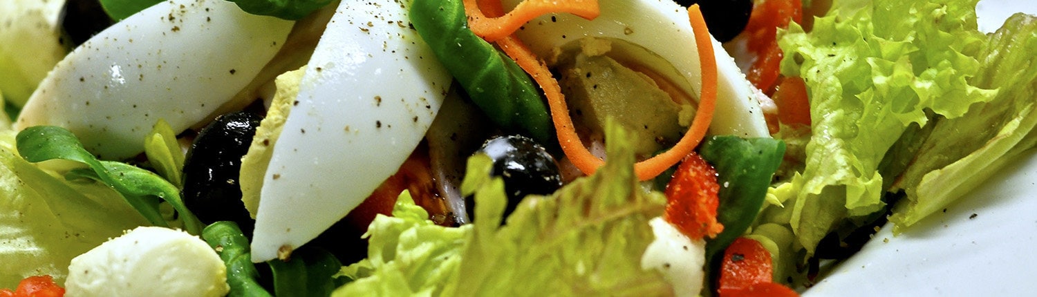 Close-up Image of a Salad
